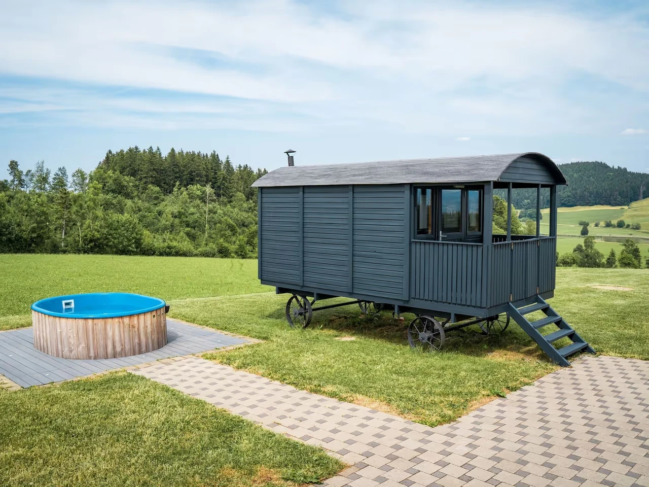 Ferienwohnung Bergdomizil Hölzlers am Waldrand