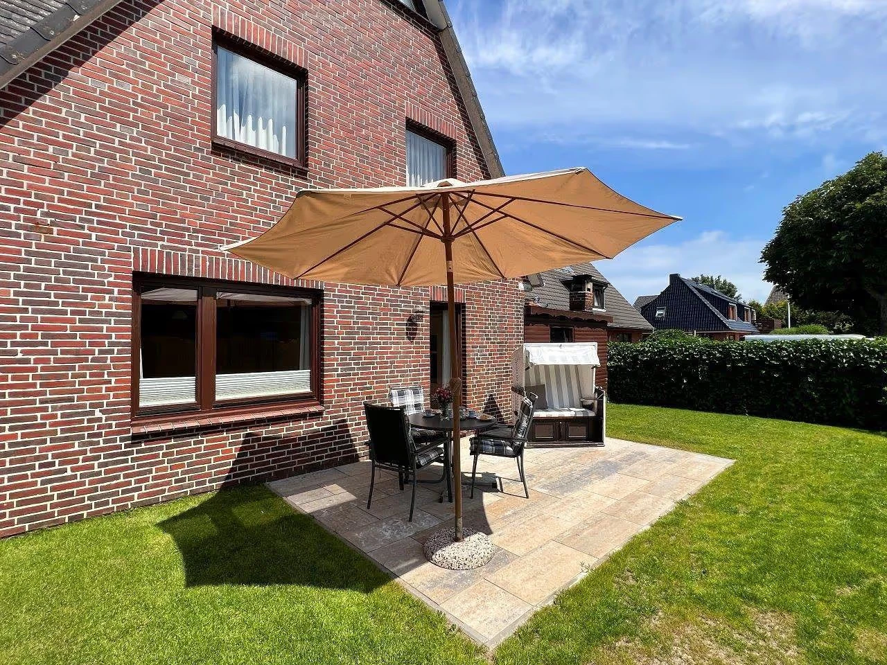 Ferienhaus mit Garten Sylt