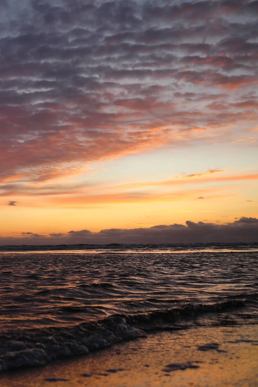 Sonnenuntergang am Strand