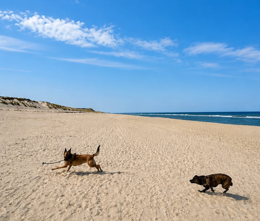 Hundestrand auf Sylt