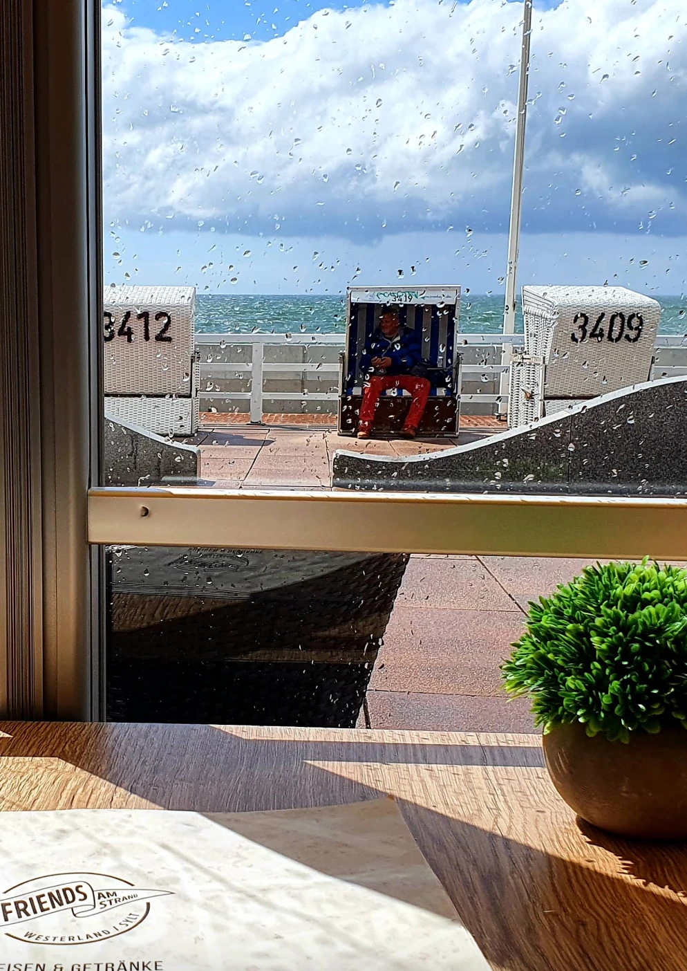 Strandcafe in Westerland auf Sylt