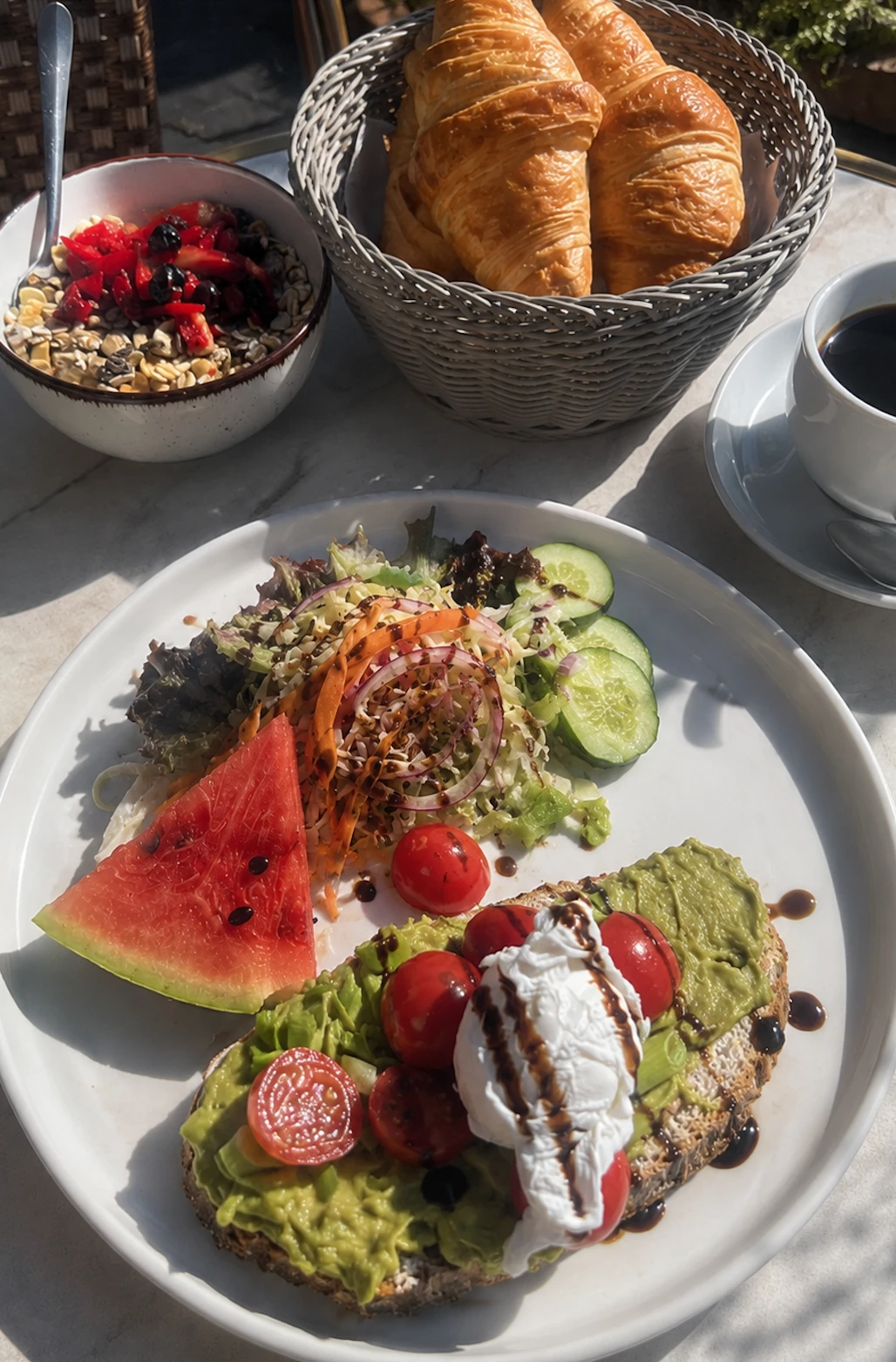 Frühstück in Westerland