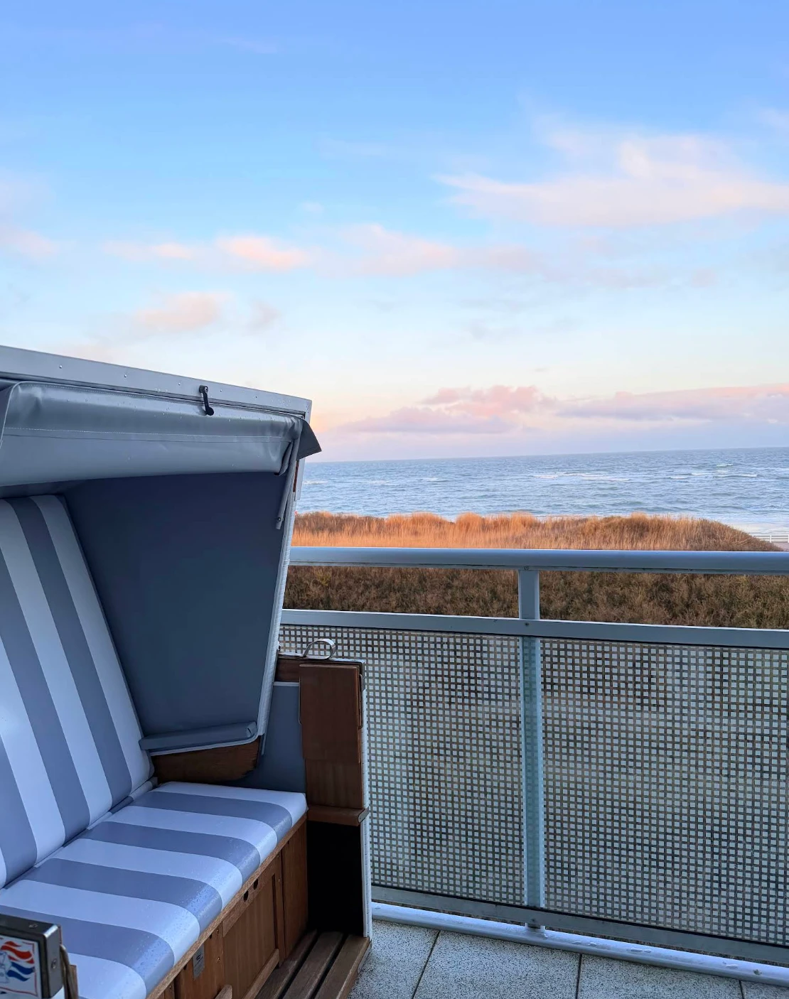 Strandkorb auf Sylt
