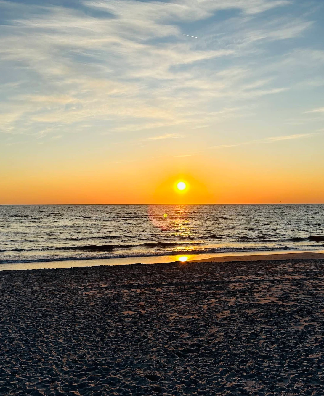Sonnenuntergang auf Sylt