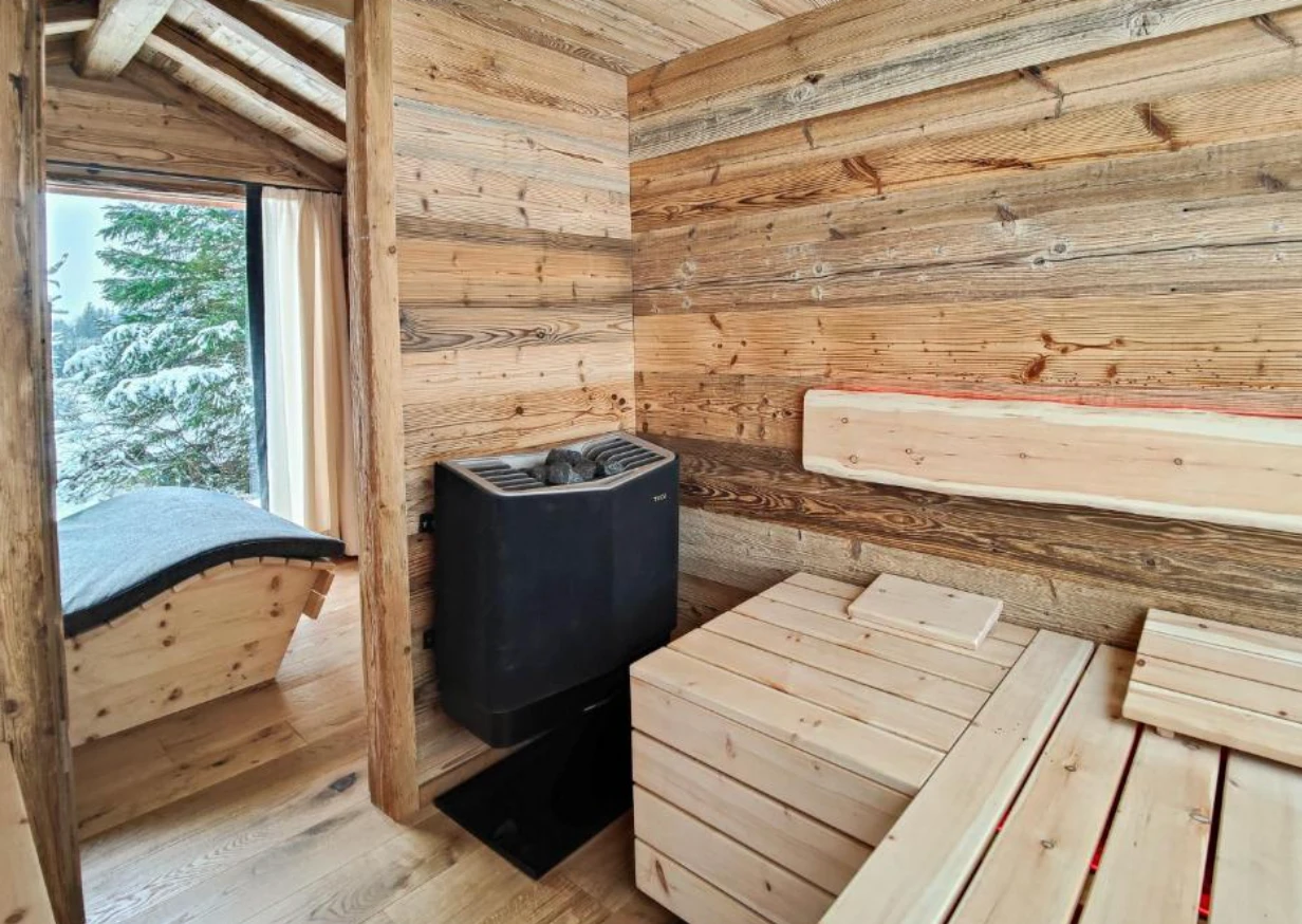 Sauna im Baumhaus
