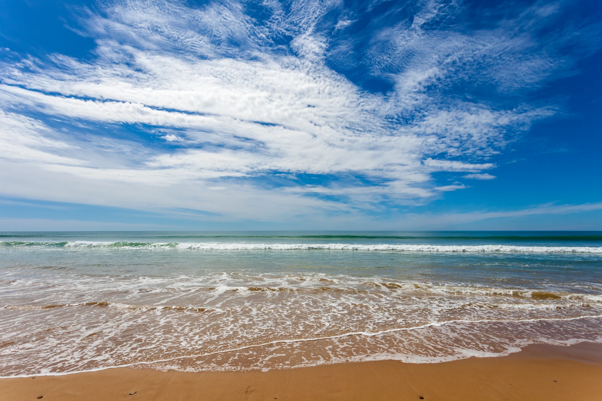 Vormittags am Strand