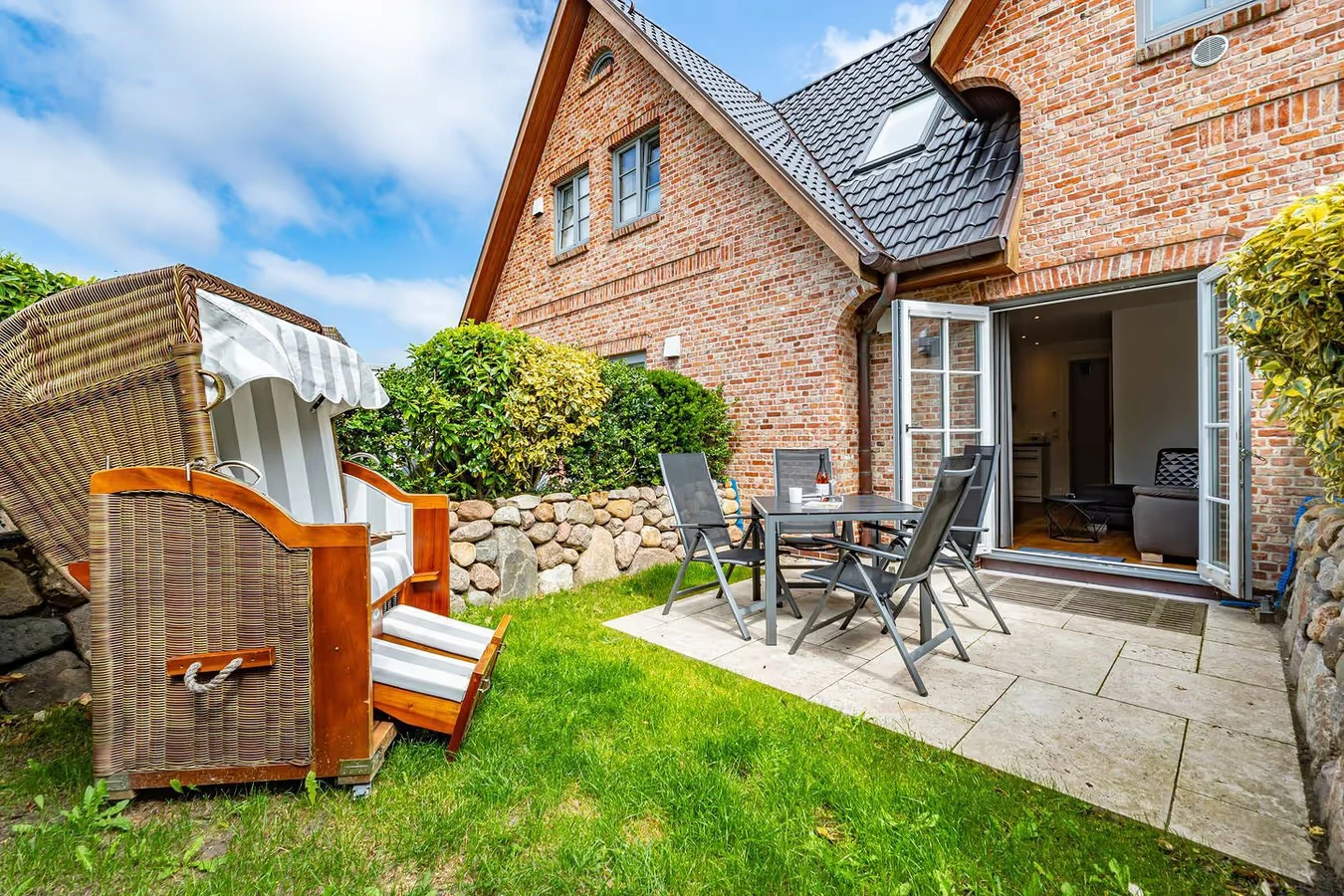 Ferienhausteil mit Sauna in Tinnum auf Sylt