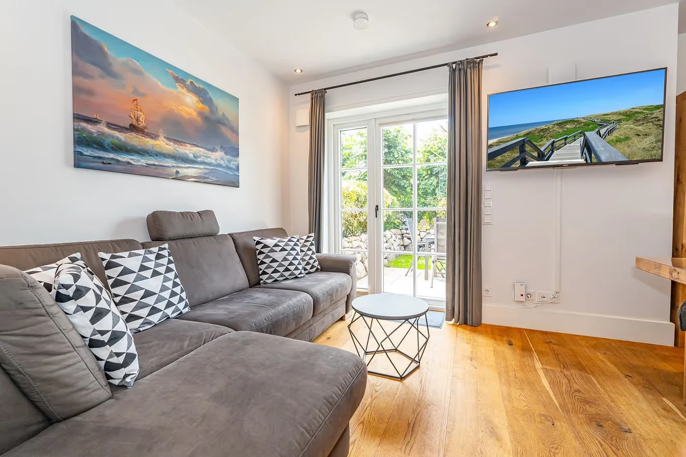 Ferienhausteil mit Sauna in Tinnum auf Sylt