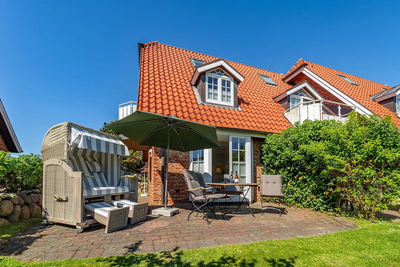 Ferienhausteil mit Garten in Westerland auf Sylt
