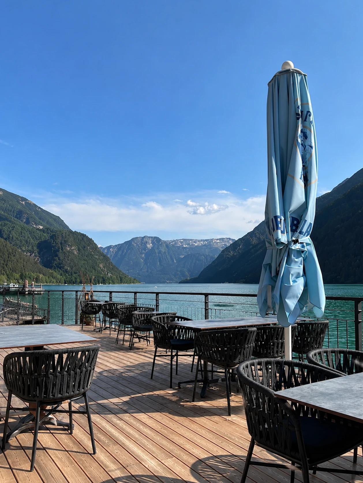 Restaurant am Achensee mit Hund