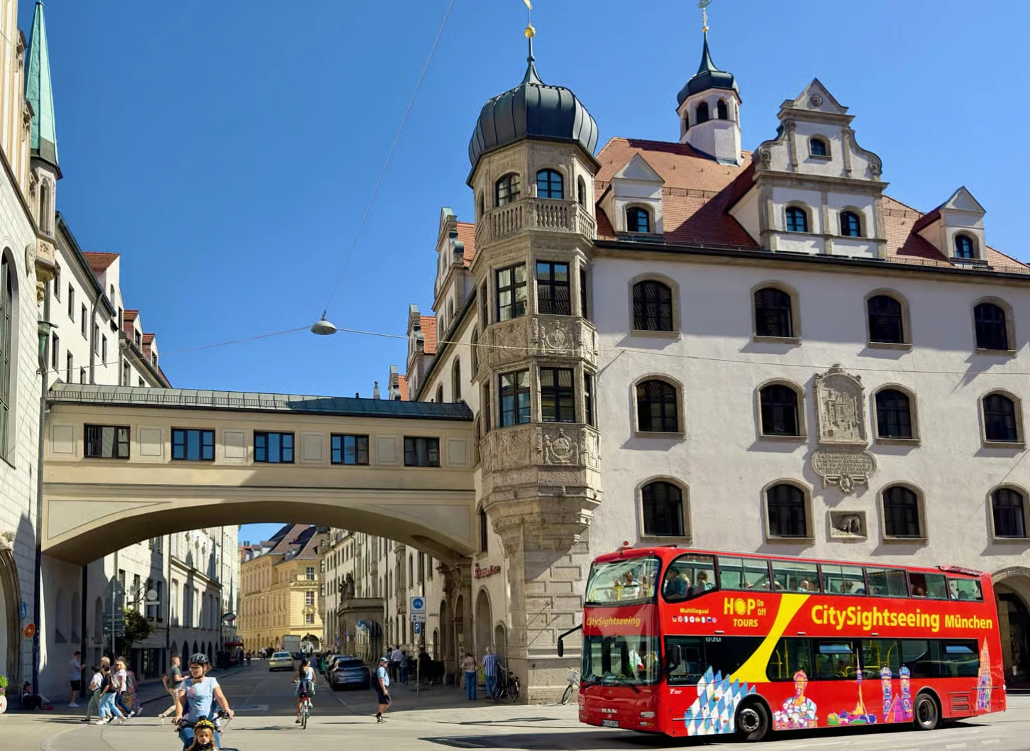 München Altstadt mit Frauenkirche und Marienplatz