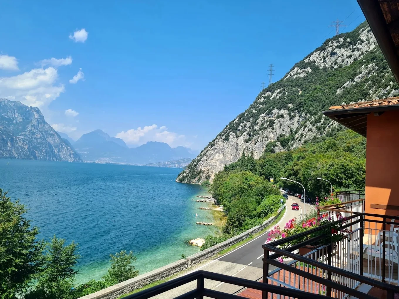 Hotel direkt am Gardasee in Malcesine