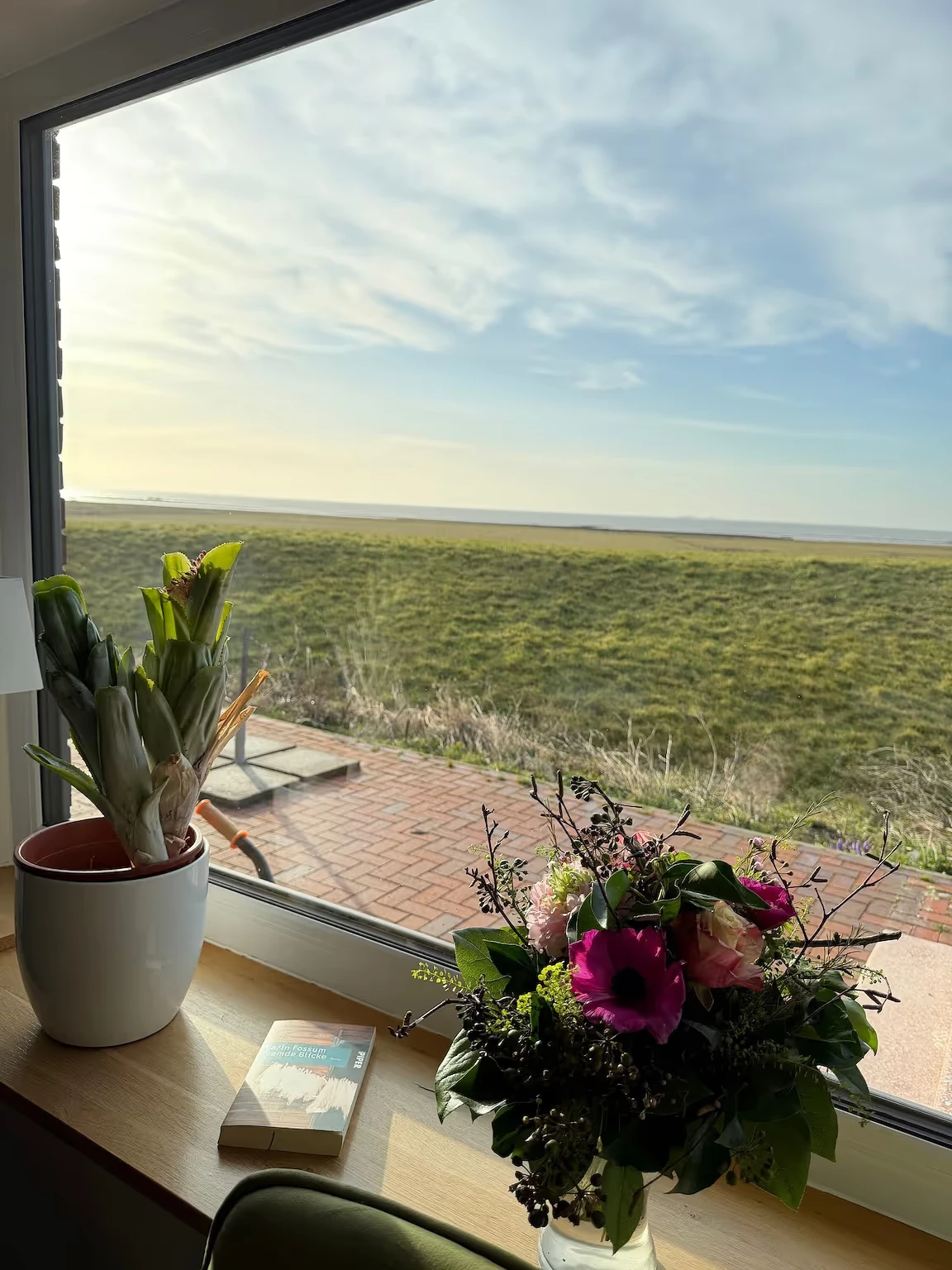 Ferienwohnung Blütenreich mit Meerblick 3