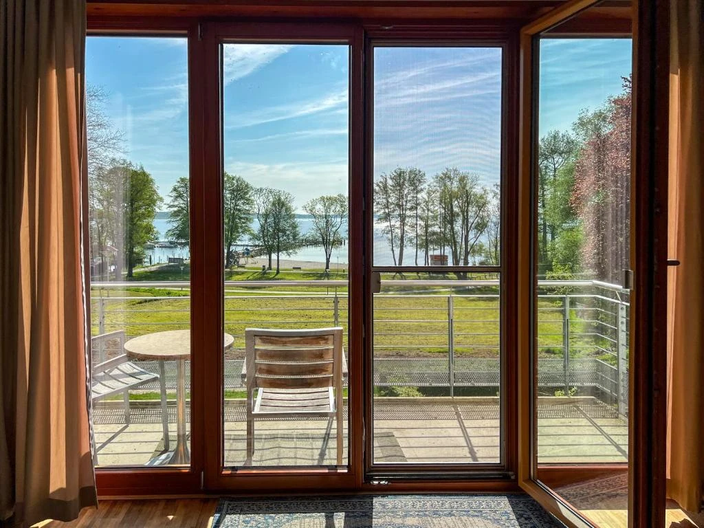 Ferienwohnung mit Müritzblick und Kamin in Klink