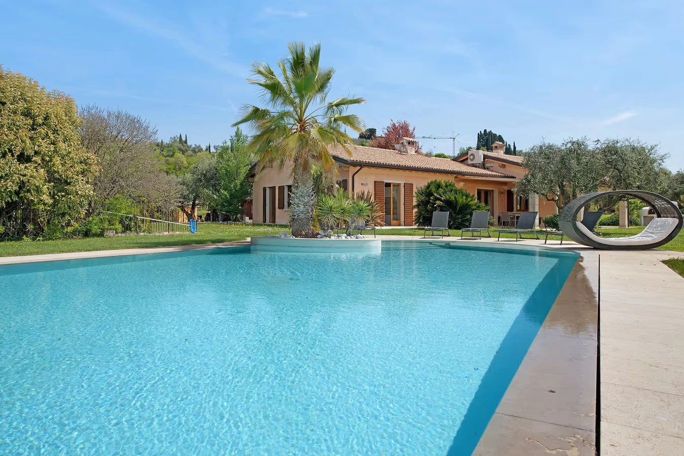 Villa "Sellemond" mit Pool, Sauna und Seeblick bei Lazise 4