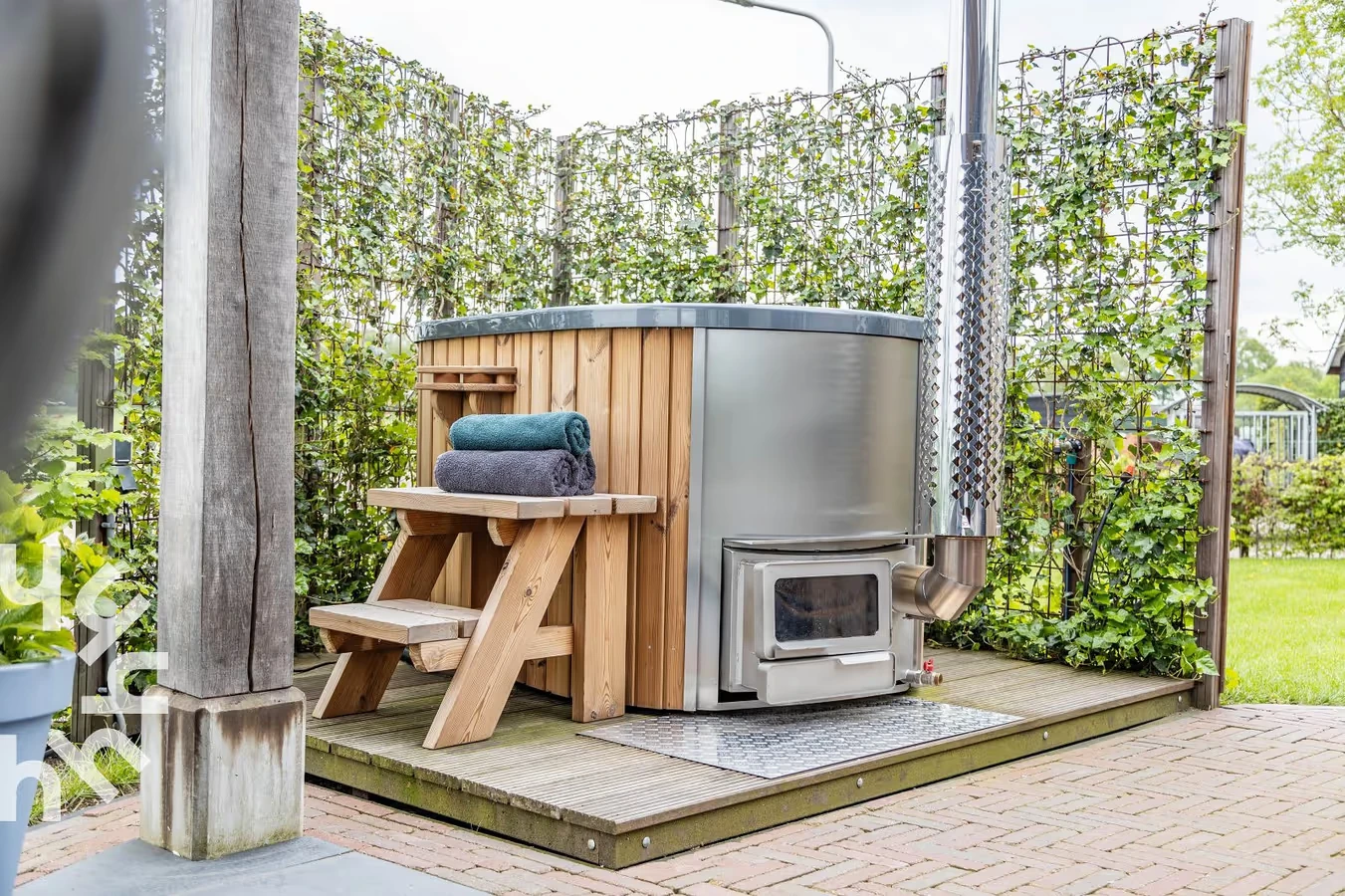 Ferienhaus mit Whirlpool am Rand der Veluwe in Wezep 2