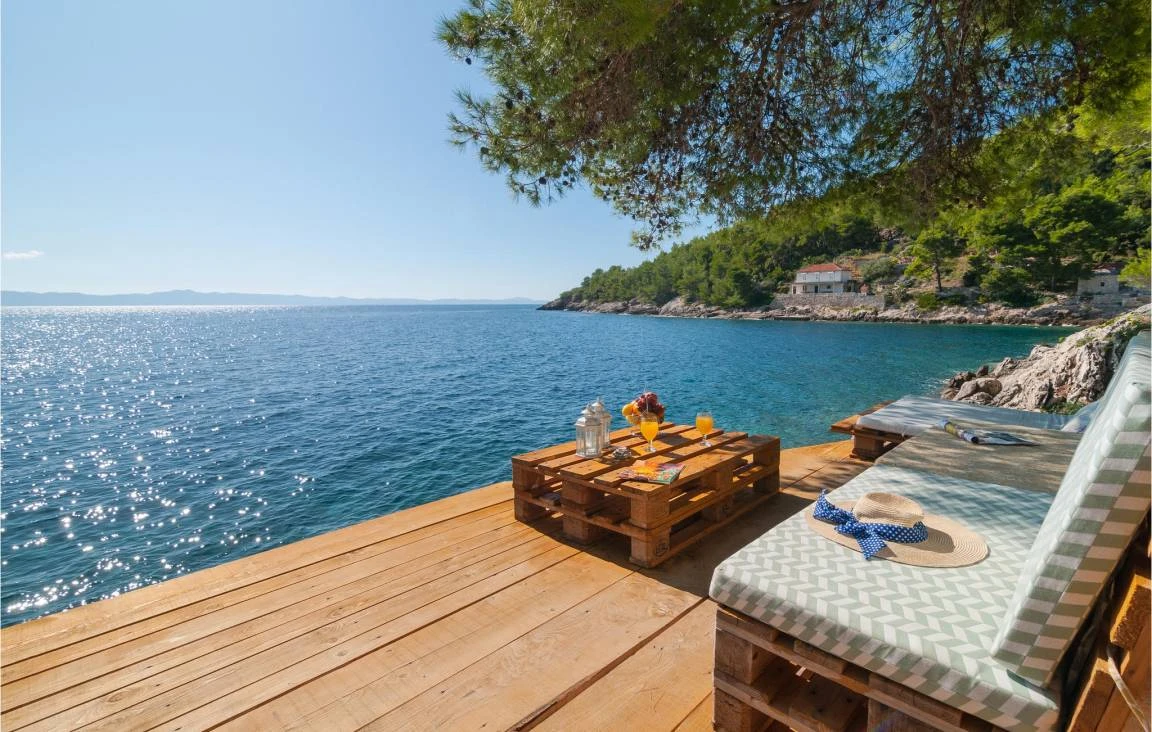 Ferienhaus "Gdinj" mit Meerblick auf der Insel Hvar
