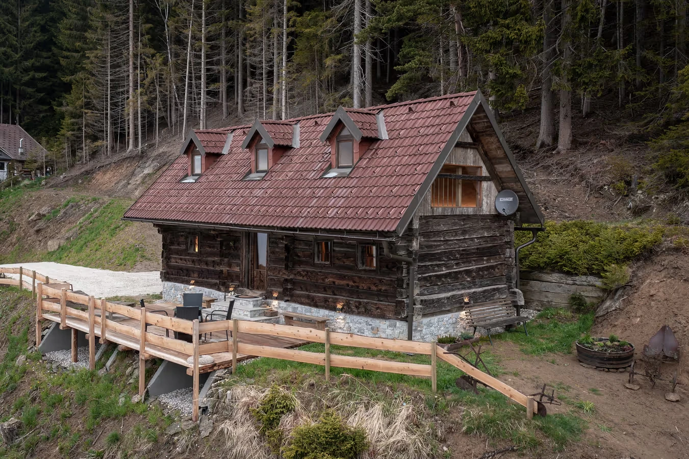 Alpenchalet mit Bergblick – Haus Alpenspa