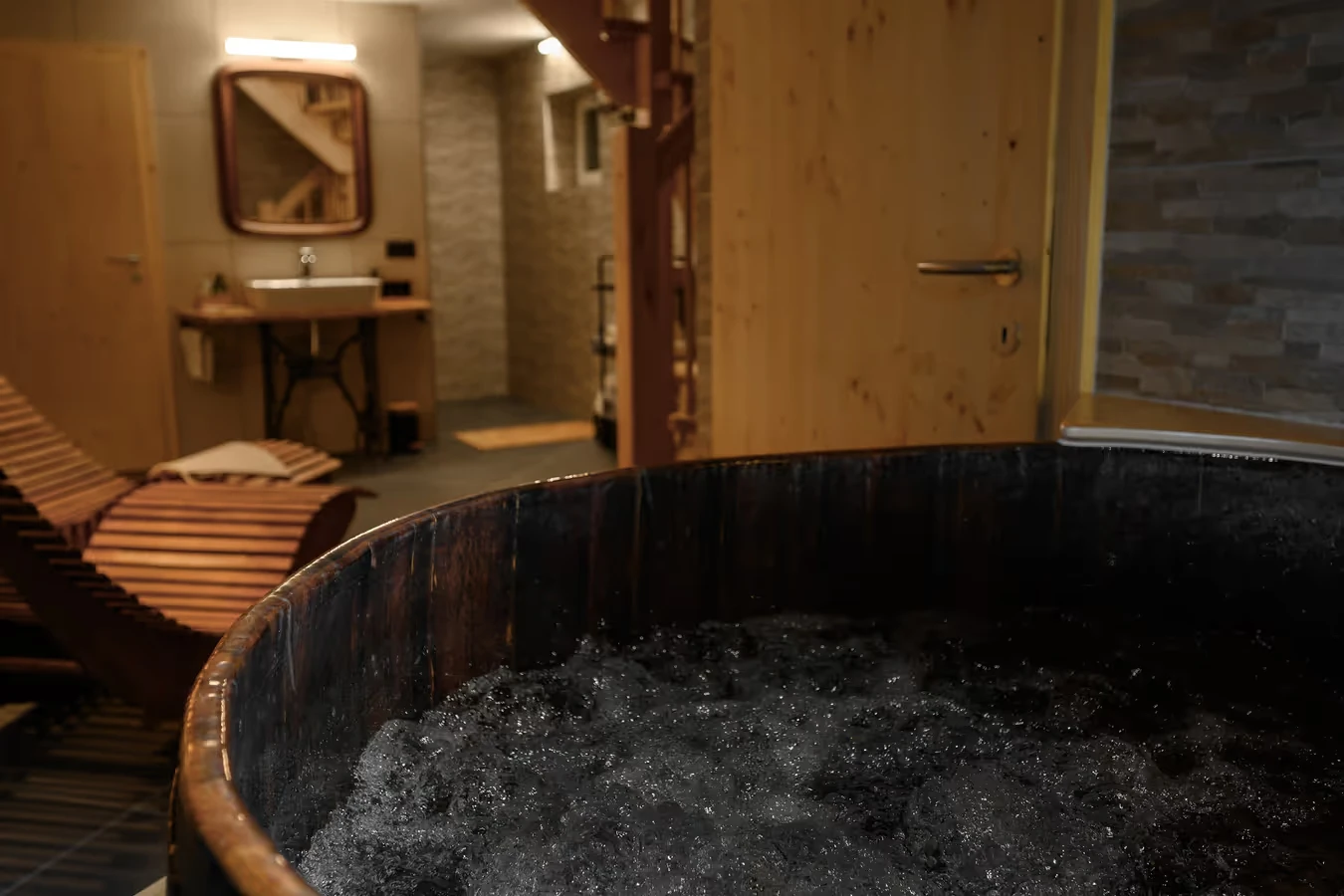 Alpenchalet mit Bergblick – Haus Alpenspa 5