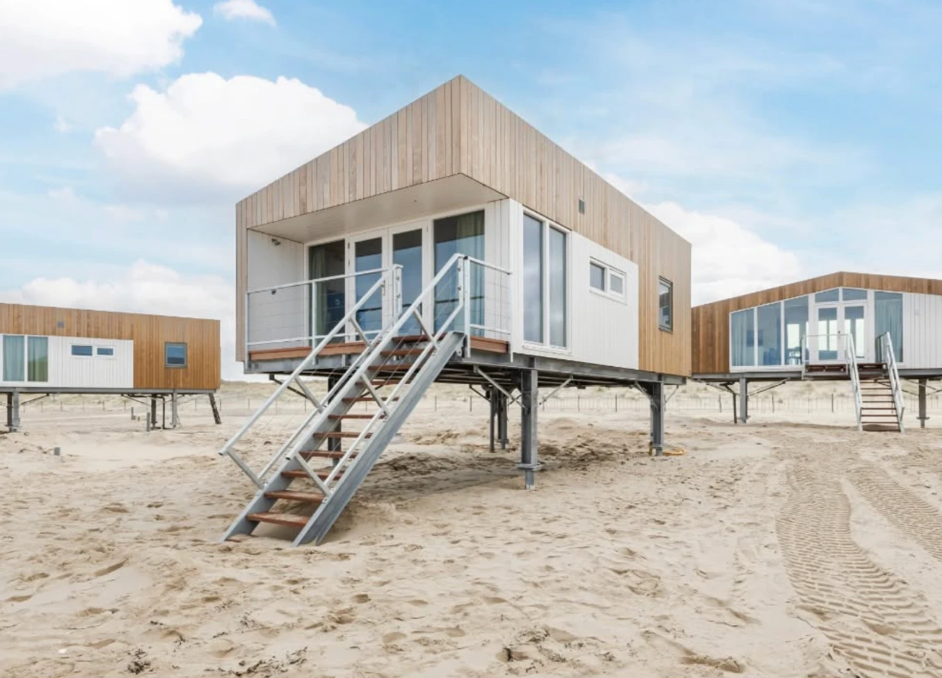 4-Personen-Hunde Beach House direkt am Meer in Petten 3