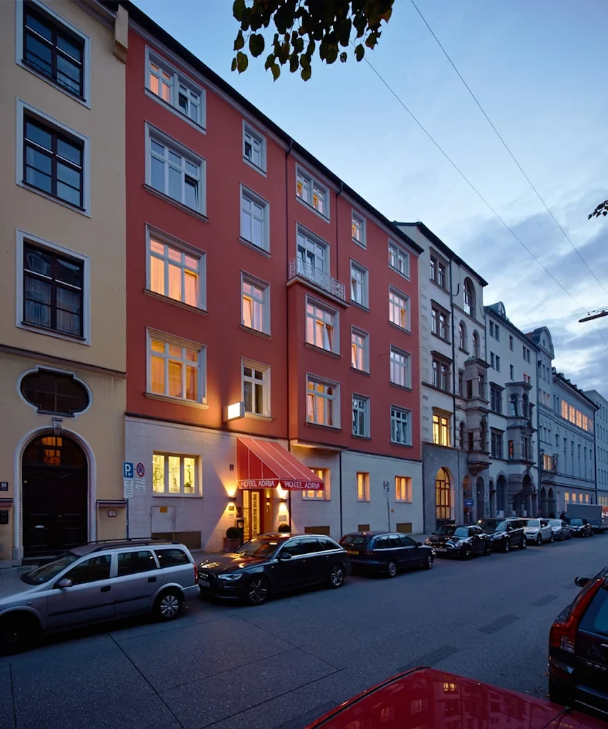 Hotel "Hotel ADRIA München" am Englischen Garten 5