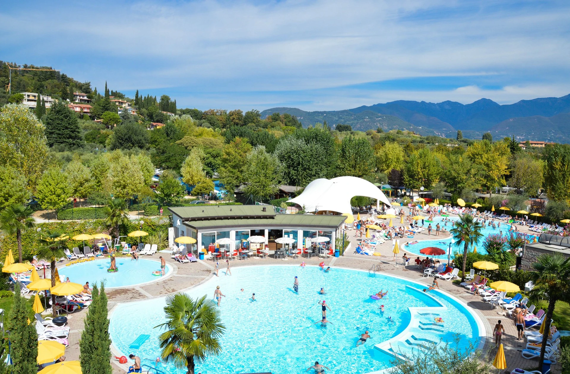 Camping Village "Europa Silvella" mit Mobilheimen und Privatstrand am Gardasee 3