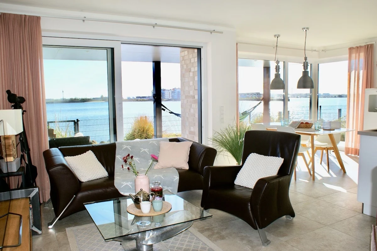 Ostsee Ferienwohnung direkt am Wasser in Olpenitz 4