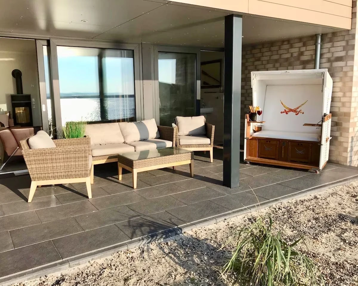 Ostsee Ferienwohnung direkt am Wasser in Olpenitz 3
