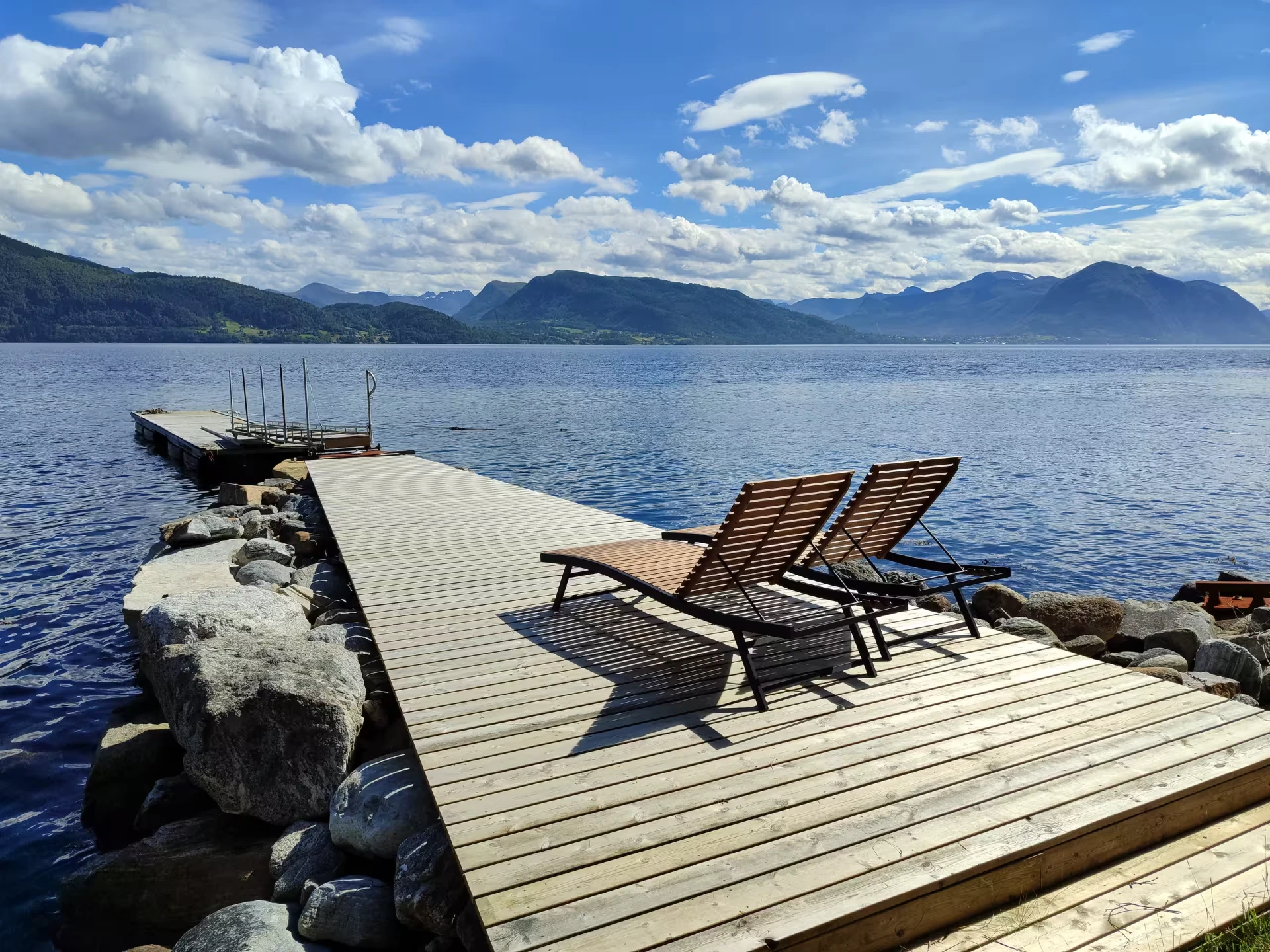 Ferienhaus "Tiny house with Fjordview!" in Lauvstad