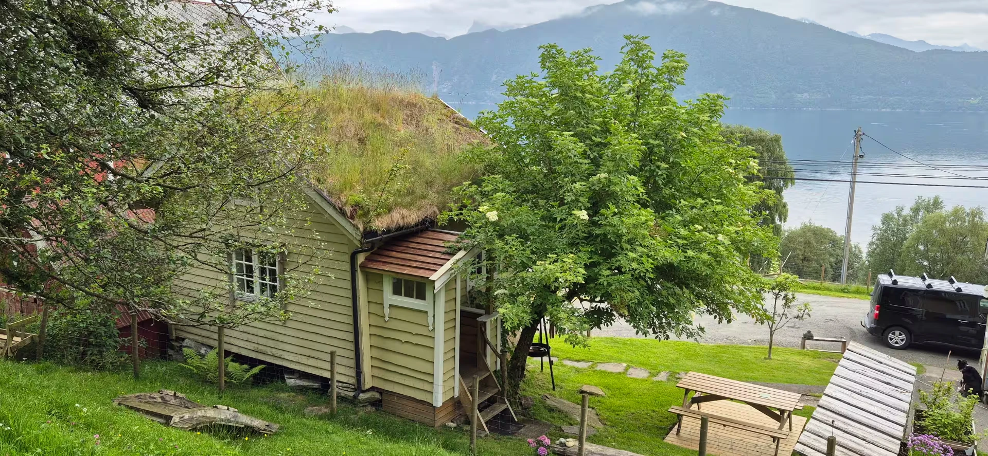 Ferienhaus "Tiny house with Fjordview!" in Lauvstad 2