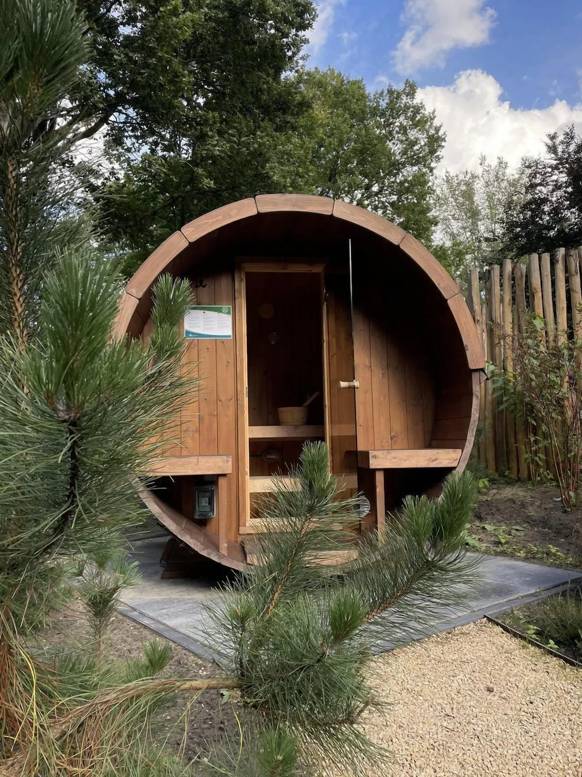 Ferienhaus "Tiny Lodge mit Hottub & Sauna" im Park Berkenrhode 3